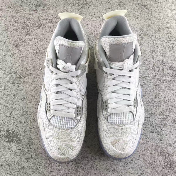 Authentic Air Jordan 4 Laser